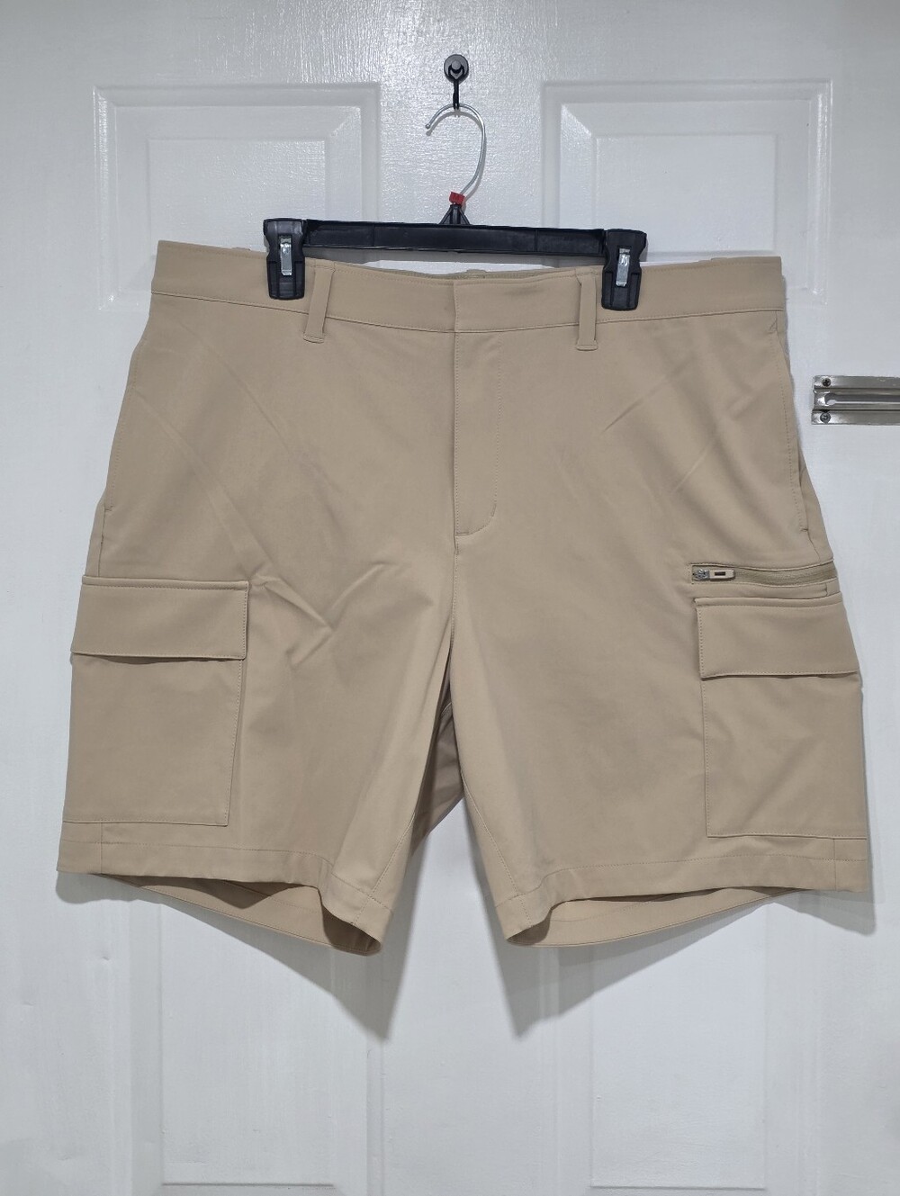 Jordan Men's Tan Cargo Shorts with Utility Pockets